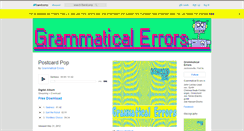 Desktop Screenshot of grammaticalerrors.bandcamp.com