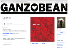 Tablet Screenshot of ganzobean.bandcamp.com