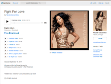 Tablet Screenshot of nicolealexandria.bandcamp.com