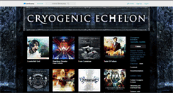 Desktop Screenshot of cryogenicechelon.bandcamp.com