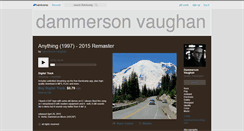 Desktop Screenshot of dammersonvaughan.bandcamp.com