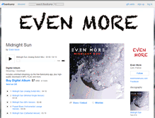 Tablet Screenshot of evenmore.bandcamp.com