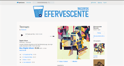 Desktop Screenshot of efervescenterecords.bandcamp.com