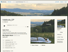 Tablet Screenshot of halabuda.bandcamp.com