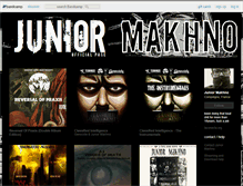 Tablet Screenshot of juniormakhno.bandcamp.com