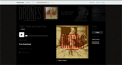 Desktop Screenshot of dronesmusic.bandcamp.com