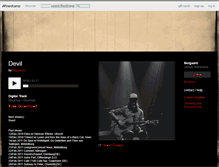 Tablet Screenshot of borgaard.bandcamp.com