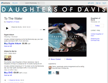 Tablet Screenshot of daughtersofdavis.bandcamp.com