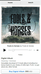 Mobile Screenshot of foolsandhorses.bandcamp.com