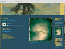 Tablet Screenshot of mercuriaandthegemstars.bandcamp.com