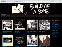 Tablet Screenshot of buildmeabombrecords.bandcamp.com