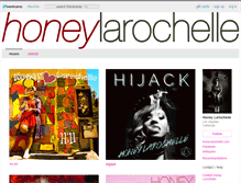 Tablet Screenshot of honeylarochelle.bandcamp.com