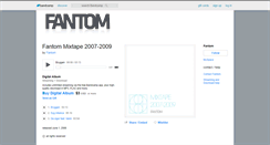 Desktop Screenshot of fantom.bandcamp.com