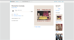 Desktop Screenshot of bigtroubles.bandcamp.com