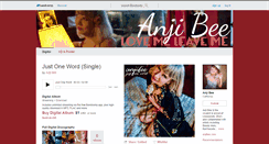 Desktop Screenshot of anjibee.bandcamp.com