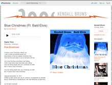 Tablet Screenshot of kendallbruns.bandcamp.com