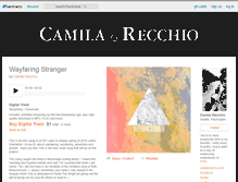 Tablet Screenshot of camilarecchio.bandcamp.com