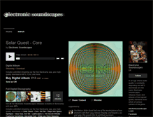 Tablet Screenshot of electronicsoundscapes.bandcamp.com