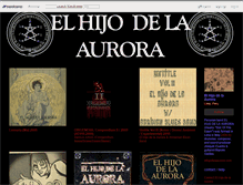 Tablet Screenshot of elhijodelaaurora.bandcamp.com