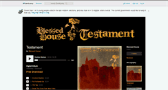 Desktop Screenshot of blessedhouse.bandcamp.com