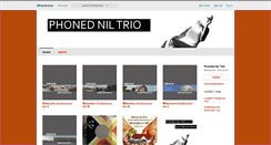 Desktop Screenshot of phonedniltrio.bandcamp.com