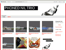 Tablet Screenshot of phonedniltrio.bandcamp.com