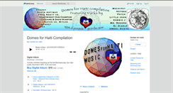 Desktop Screenshot of domesforhaiti.bandcamp.com