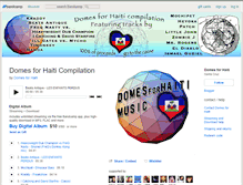 Tablet Screenshot of domesforhaiti.bandcamp.com