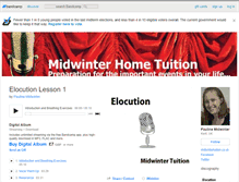 Tablet Screenshot of paulinemidwinter.bandcamp.com