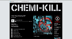 Desktop Screenshot of chemikill.bandcamp.com