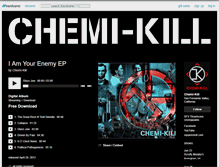 Tablet Screenshot of chemikill.bandcamp.com