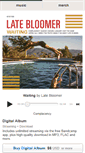 Mobile Screenshot of latebloomer.bandcamp.com