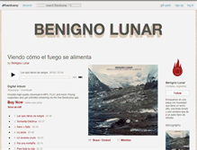 Tablet Screenshot of benignolunar.bandcamp.com