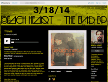 Tablet Screenshot of beachheart.bandcamp.com