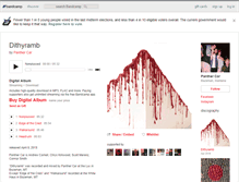 Tablet Screenshot of panthercar.bandcamp.com