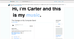 Desktop Screenshot of carterkendall.bandcamp.com