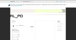 Desktop Screenshot of alpd.bandcamp.com