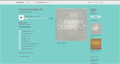 Desktop Screenshot of canarycurrent.bandcamp.com