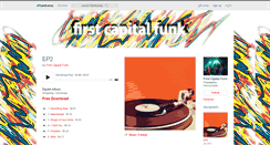 Desktop Screenshot of firstcapitalfunk.bandcamp.com