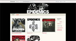 Desktop Screenshot of epidemics.bandcamp.com