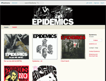 Tablet Screenshot of epidemics.bandcamp.com