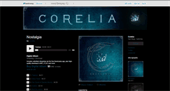 Desktop Screenshot of corelia.bandcamp.com