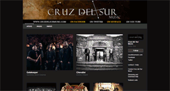 Desktop Screenshot of cruzdelsurmusic.bandcamp.com