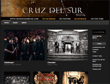 Tablet Screenshot of cruzdelsurmusic.bandcamp.com