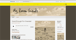 Desktop Screenshot of mykoreanfriends.bandcamp.com