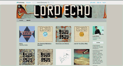 Desktop Screenshot of lordecho.bandcamp.com