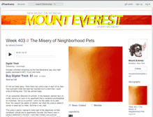 Tablet Screenshot of mounteverest.bandcamp.com