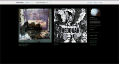 Desktop Screenshot of hedorahhighonsmog.bandcamp.com