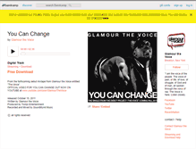Tablet Screenshot of glamourthevoice.bandcamp.com