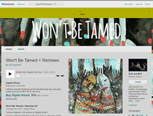 Tablet Screenshot of djpandmrt.bandcamp.com